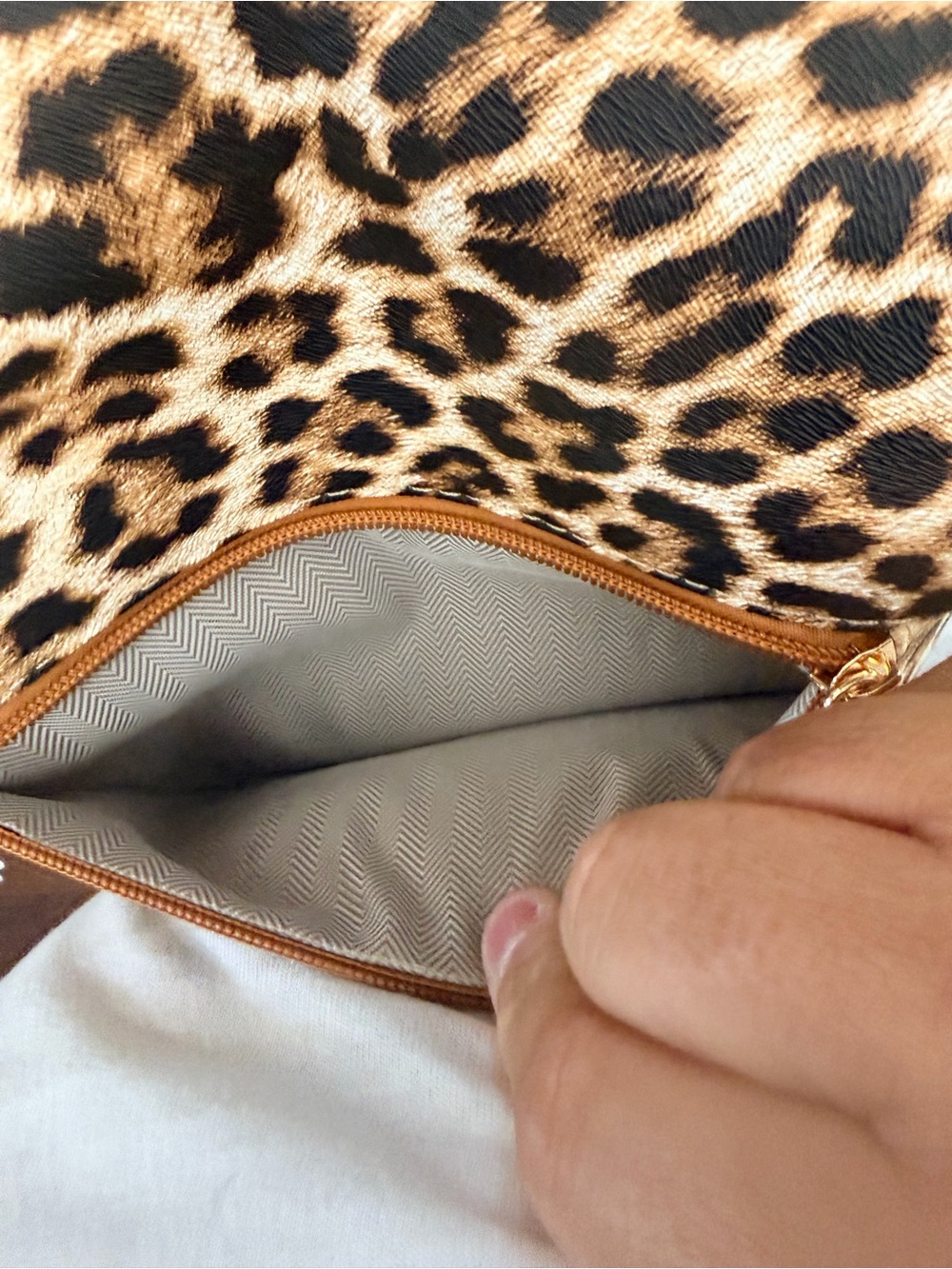 lululemon Leopard Print Crossbody Bag in Brown and Black - Picture 6 of 9